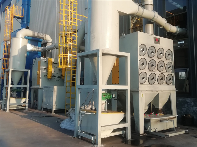 Dry Dust Collector Shot Blasting Machine Shot Peening Machine sand 