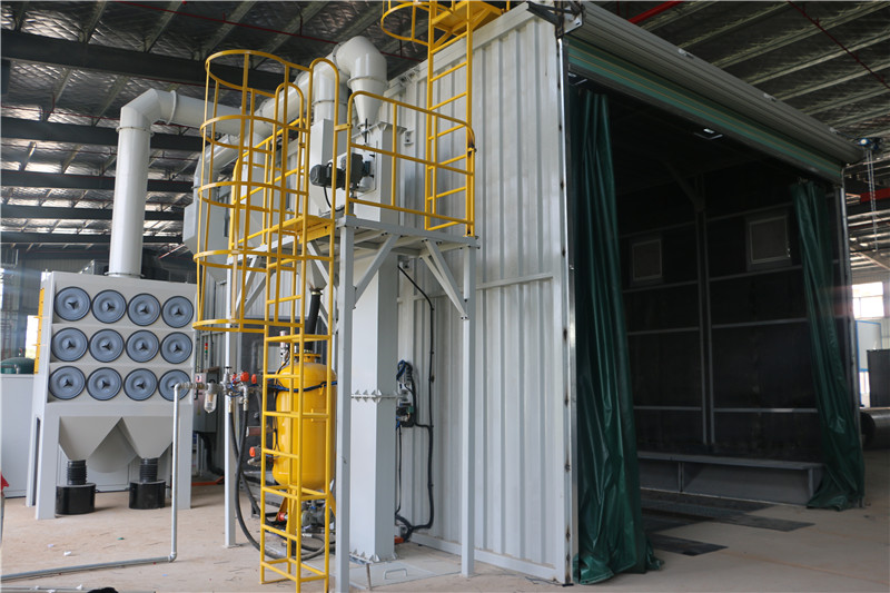 Dry Dust Collector Shot Blasting Machine Shot Peening Machine sand 