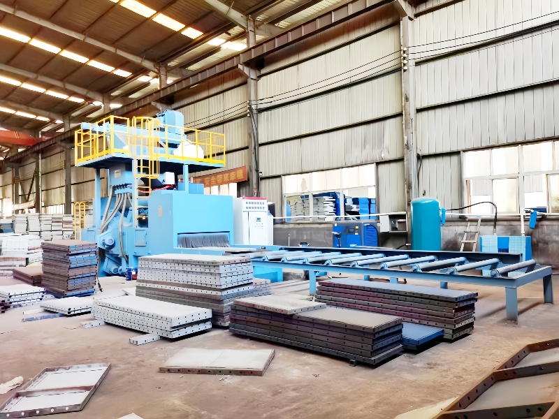 Roller Conveyor Blast Machines for Large Workpieces