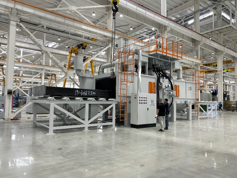 Steel Plate Shot Blasting Machine