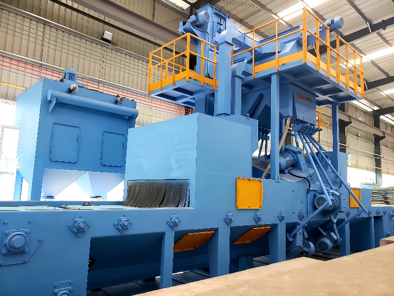 Automatic Sheet Metal Shot Blasting Machine