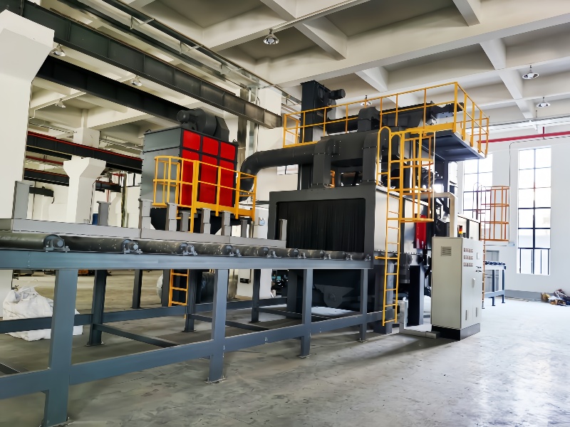 Automatic Aluminum Profile Shot Blasting Machine