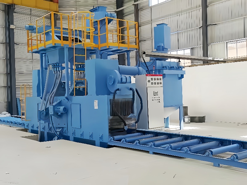 Plate & Structure Cleaning Shot Blasting Machine