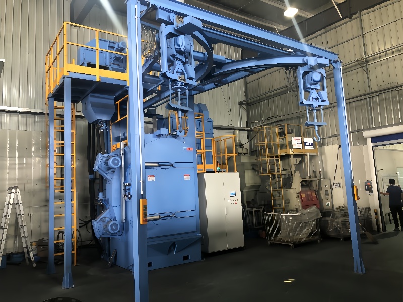 Hanger Shot Blasting Machine for Auto Parts