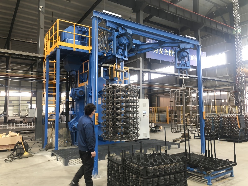 Hanger Shot Blasting Machine for Steel Furniture