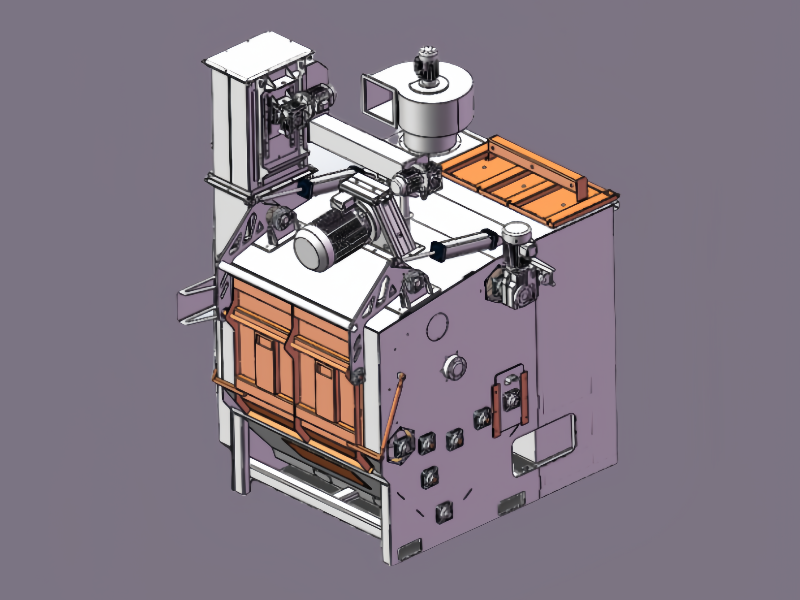 Tumble Shot Blasting Machine for Small & Medium Castings and Forgings