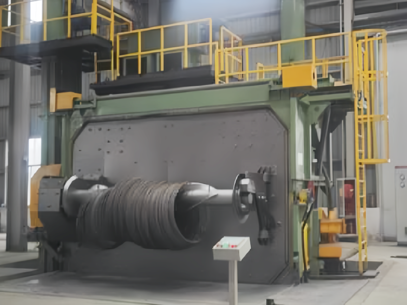 Wire Coil Shot Blasting Machine