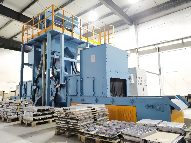 Wire Mesh Belt Conveyor Shot Blast Machine