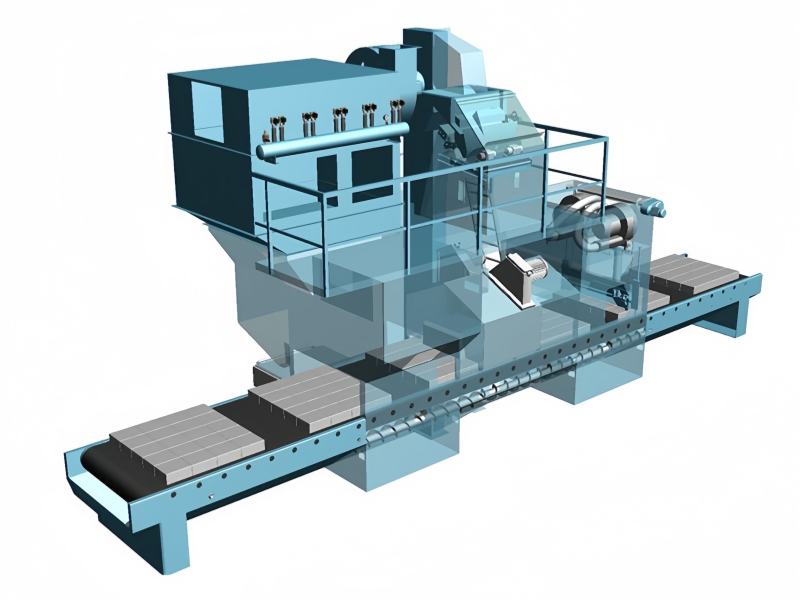 Stone Shot Blasting Machine
