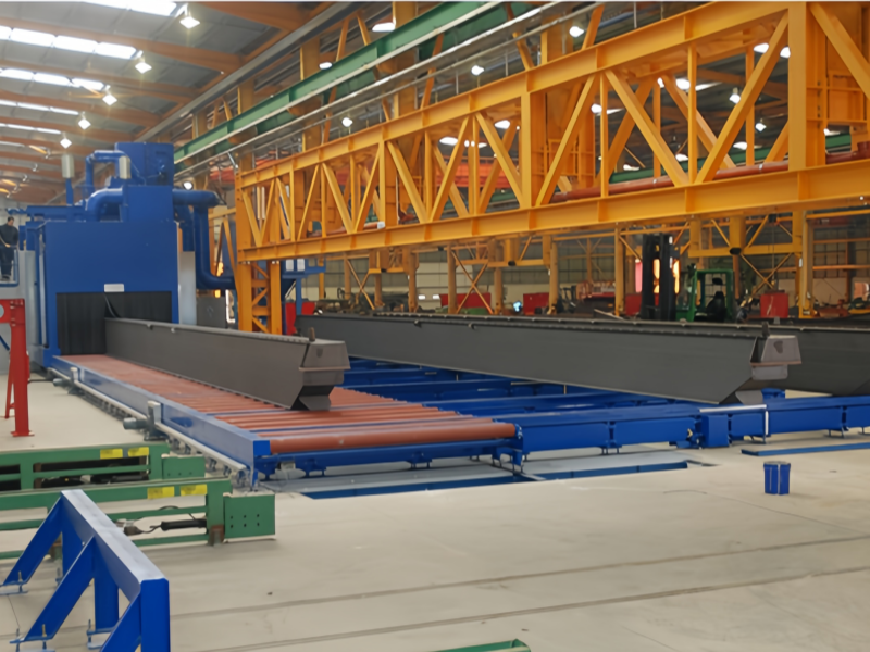 H Beam Shot Blasting Machine