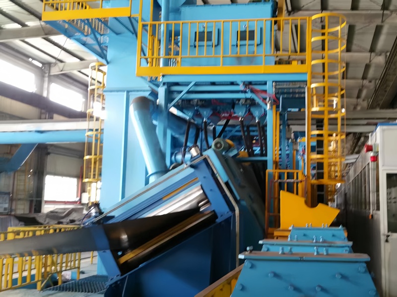 Steel Coil Shot Blasting Machine