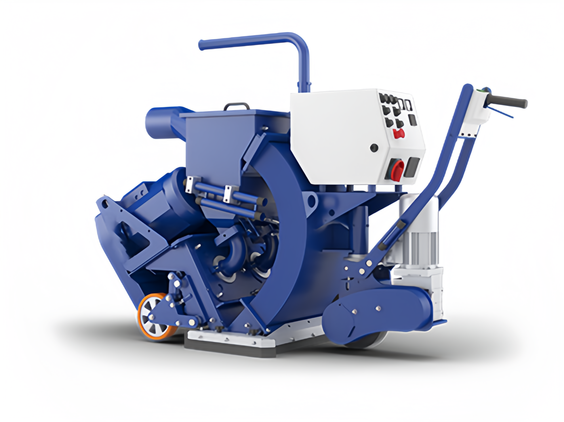Portable Shot Blasting Machine For Oil Tank Bottom