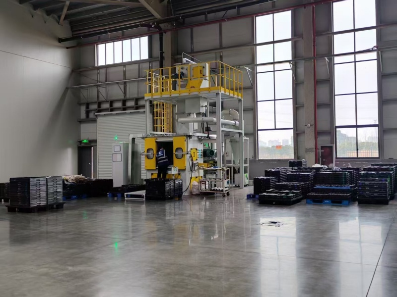 Five Stations Gear Rotary Table Blasting Peening Machine